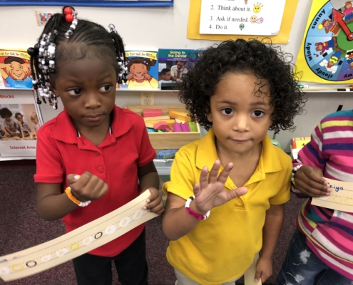 Hour of Code 3 year old students Ranger Good Works