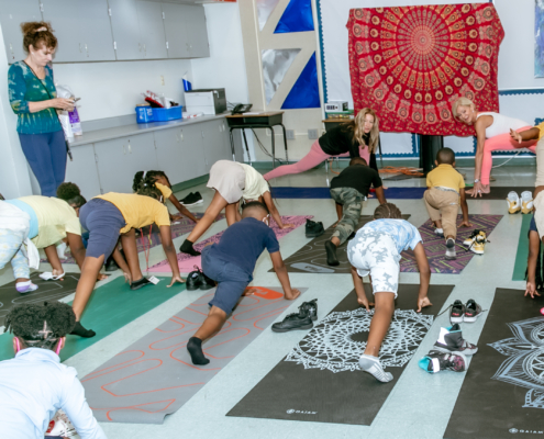 aa yoga class Dillard Elementary Career City 5-25-22-564