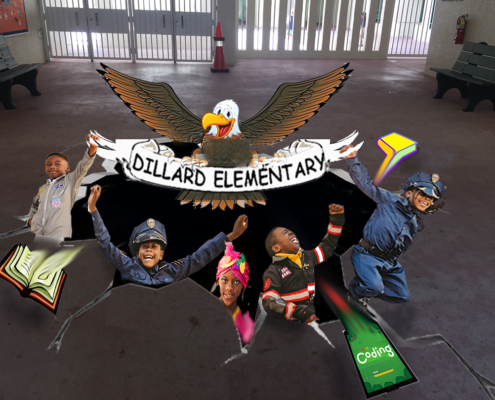 Dillard Entrance Mural